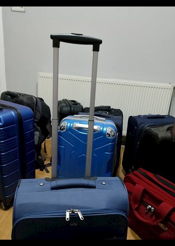 Koyu Mavi Erkek Valiz, Tokalı - Görsel 5