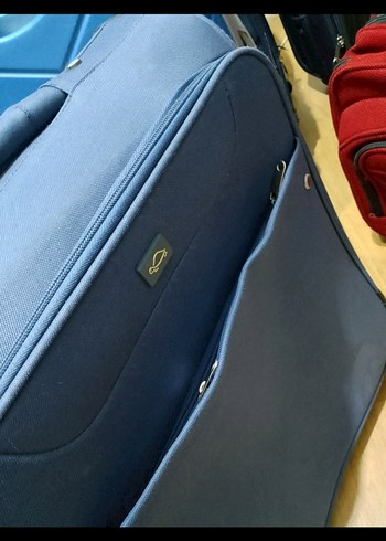 Koyu Mavi Erkek Valiz, Tokalı - Görsel 2