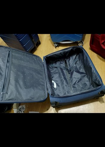 Koyu Mavi Erkek Valiz, Tokalı - Görsel 7