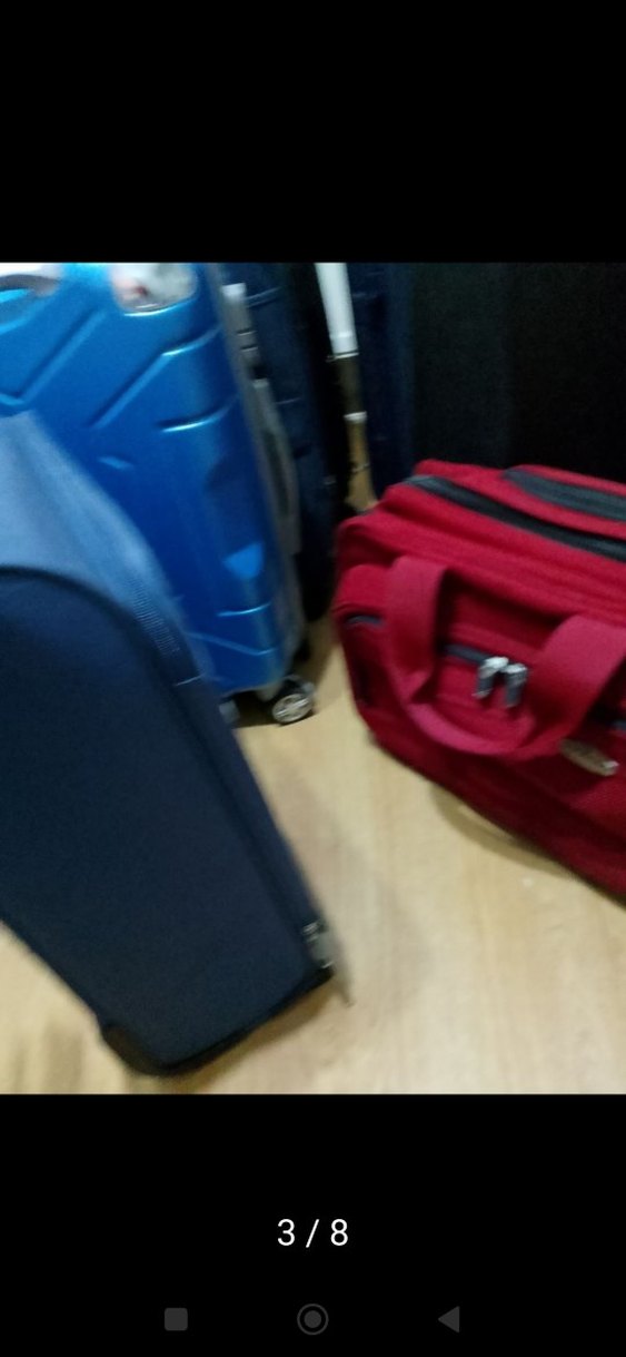 Koyu Mavi Erkek Valiz, Tokalı - Görsel 3