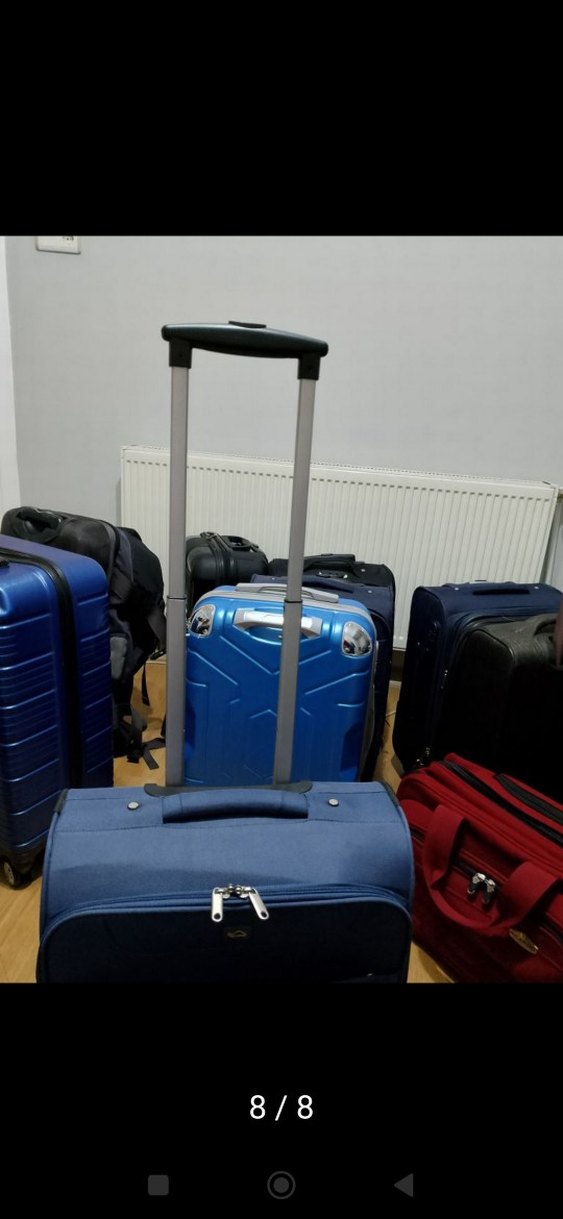 Koyu Mavi Erkek Valiz, Tokalı - Görsel 5