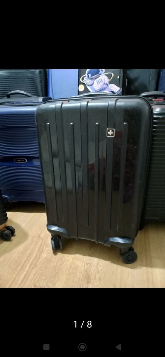 Siyah Tokalı Erkek Valiz - Görsel 2