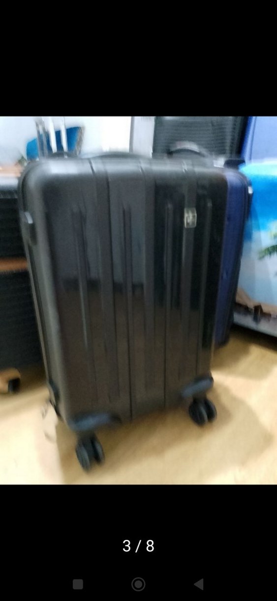 Siyah Tokalı Erkek Valiz - Görsel 4