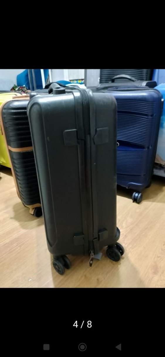 Siyah Tokalı Erkek Valiz - Görsel 5