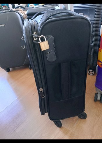 Siyah Erkek Seyahat Valizi Tokalı - Görsel 3