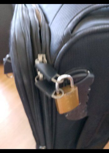 Siyah Erkek Seyahat Valizi Tokalı - Görsel 2