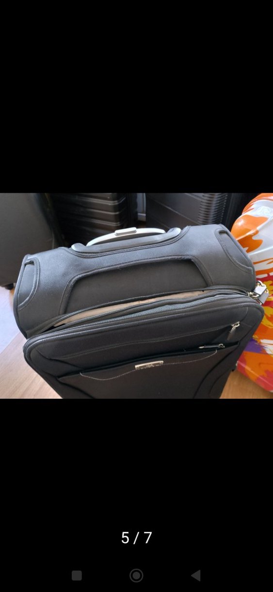Siyah Erkek Seyahat Valizi Tokalı - Görsel 4