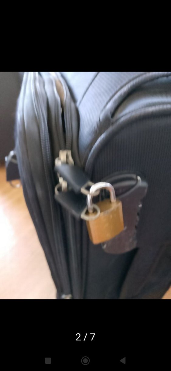 Siyah Erkek Seyahat Valizi Tokalı - Görsel 2