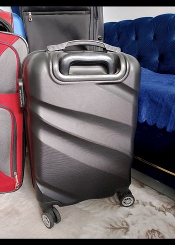 Siyah Klasik Erkek Valiz - Görsel 6