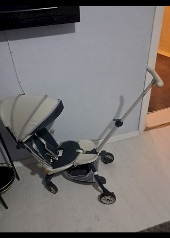 kabin boy Gri Bebek Arabası Katlanabilir Tasarı - Görsel 5