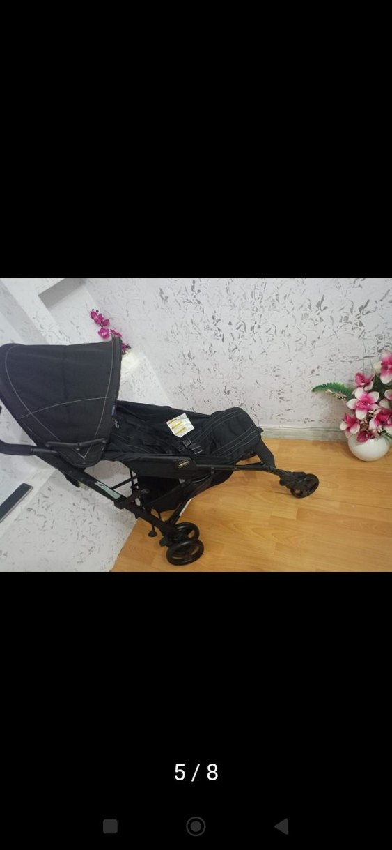 chiccoSiyah Chicco Bebek Arabası - Görsel 3