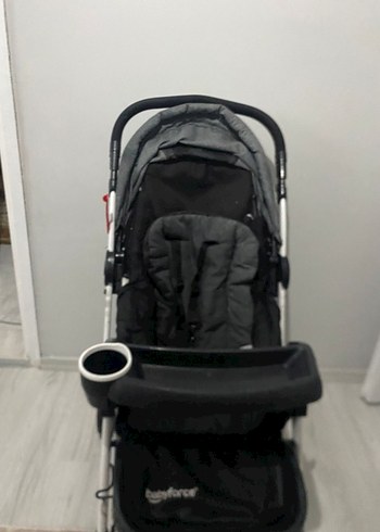 Babyforce Gri Bebek Arabası - Görsel 2