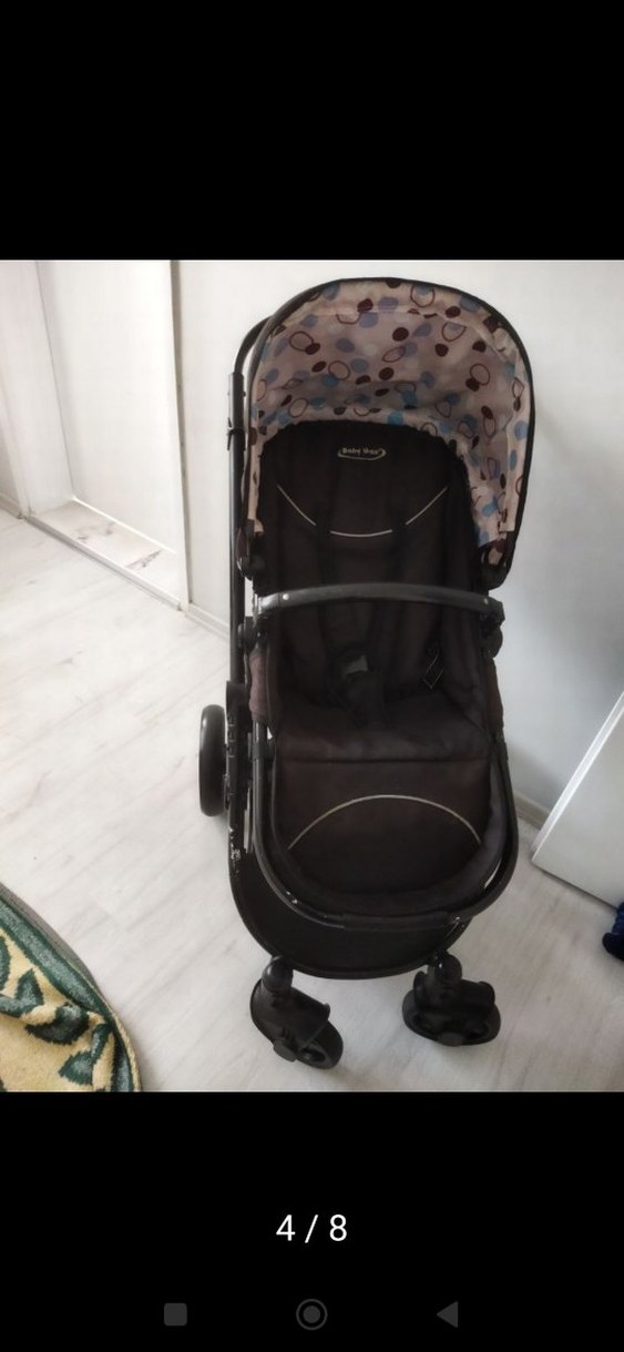 Siyah Bebek Arabası - Görsel 4