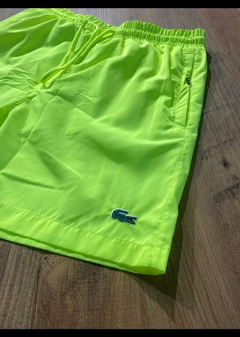 Lacoste Erkek Sarı Mini Şort - Görsel 4