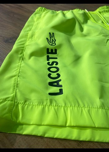 Lacoste Erkek Sarı Mini Şort - Görsel 3