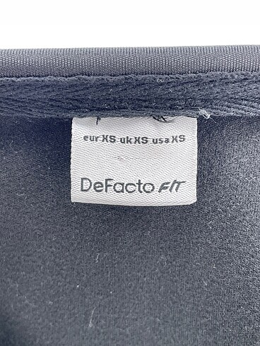 xs Beden siyah Renk Defacto Sweatshirt %70 İndirimli.