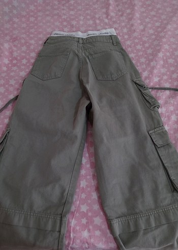 Diğer Yüksek Bel Baggy Jeans, Kargo Pantolon