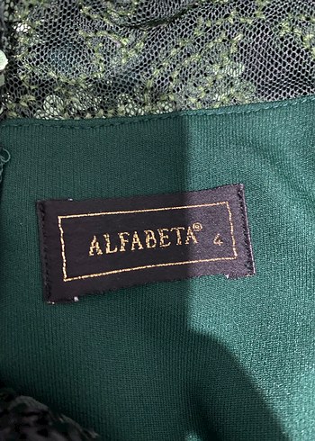 Drapeli, Straplez Koyu Yeşil Uzun Abiye Elbise - Görsel 7