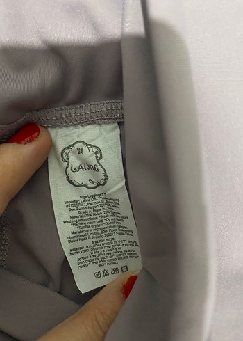 Mor Pastel Midi Kadın Tayt - Görsel 3