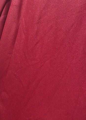 Bordo Uzun Kollu Salaş Kadın Elbise - Görsel 4