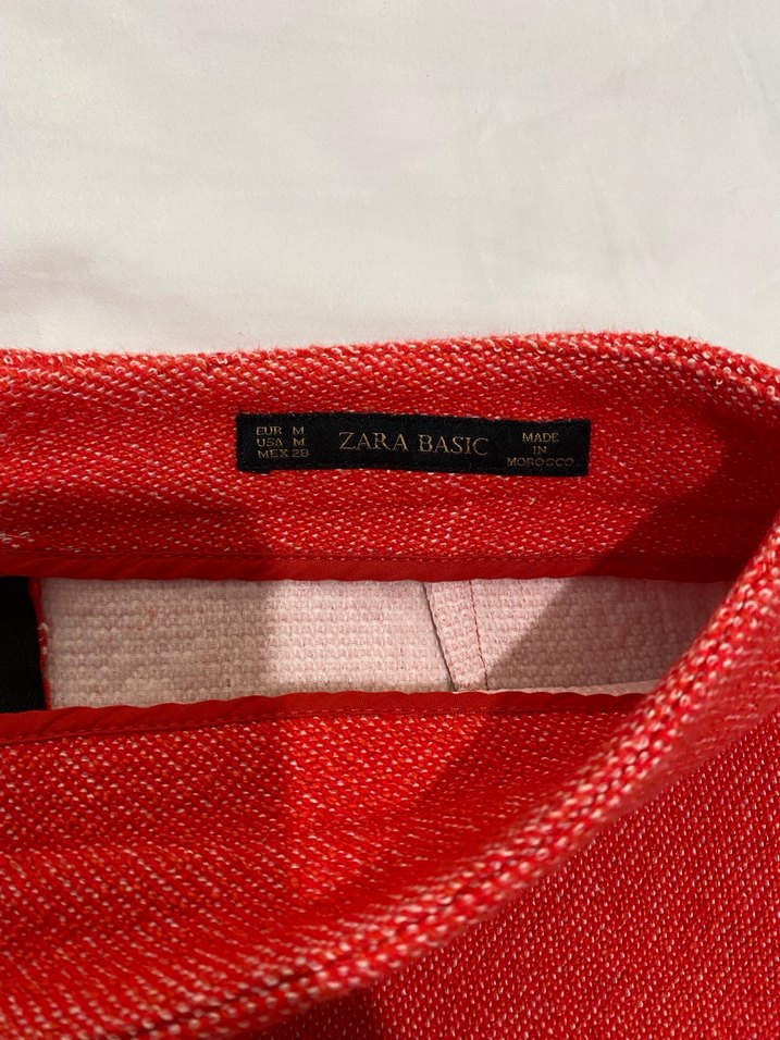 Kırmızı Mini Kadın Etek - Görsel 3