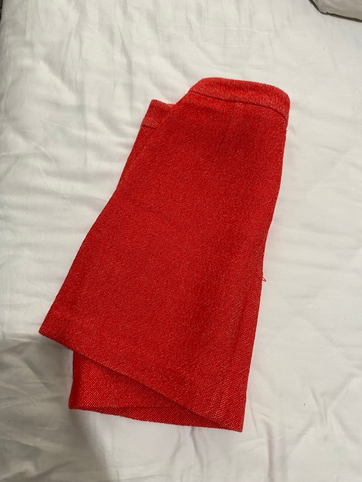 Kırmızı Mini Kadın Etek - Görsel 2