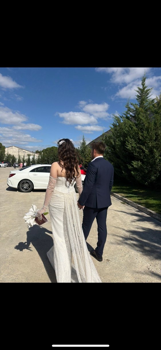 Beyaz elbise - Görsel 3