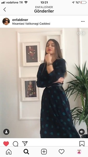 Puantiyeli Elbise