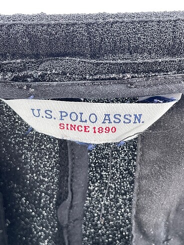 34 Beden siyah Renk U.S Polo Assn. Düz Kesim %70 İndirimli.