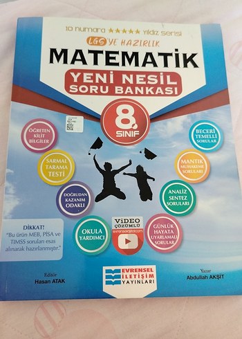 8. Sınıf Matematik Yeni Nesil Soru Bankası