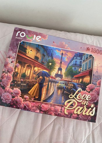 1500 Parça Paris Temalı Puzzle - Görsel 3