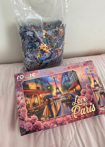 1500 Parça Paris Temalı Puzzle - Görsel 2