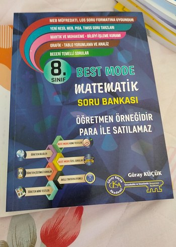 8. Sınıf Best Mode Matematik Soru Bankası