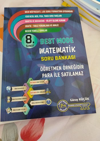  8. Sınıf Best Mode Matematik Soru Bankası