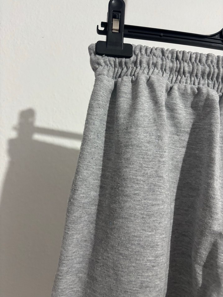 Gri Rahat Kesim Kadın Eşofman Altı - Görsel 3