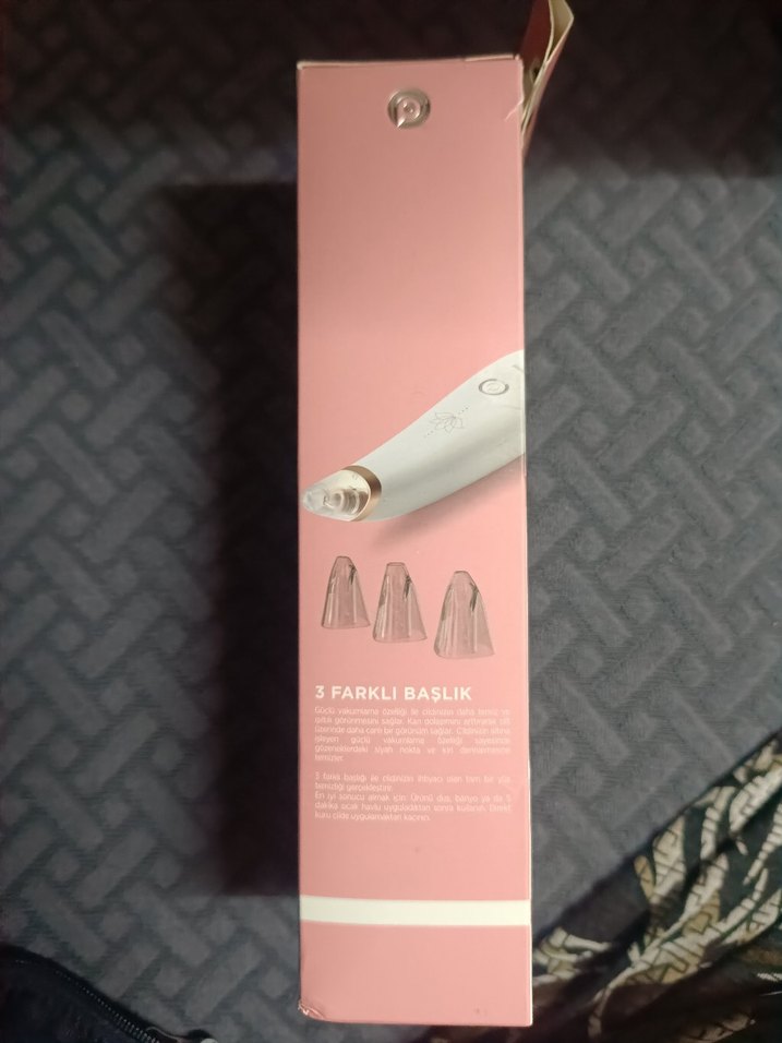 Beyaz Vakumlu Siyah Nokta Temizleyici - Görsel 4