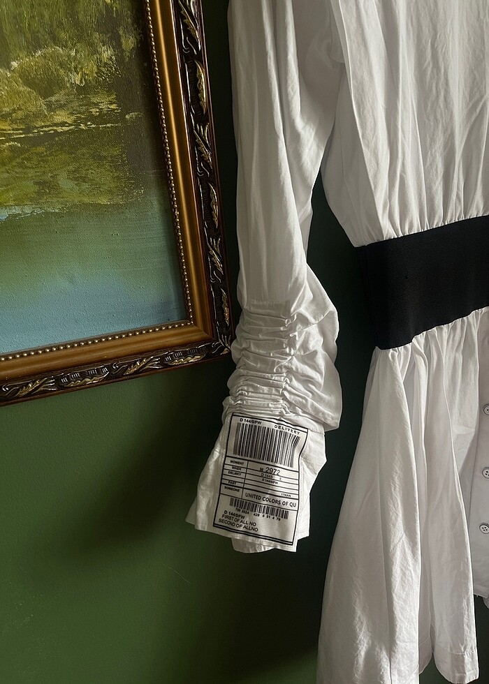 Şık Gömlek Elbise - Görsel 2