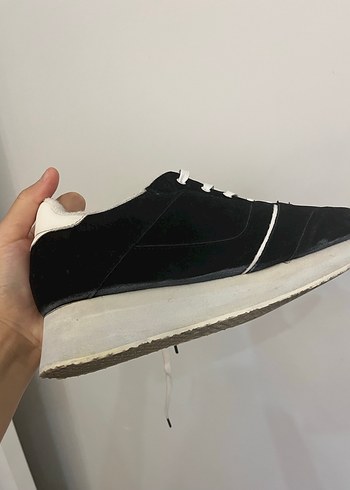 40 Beden siyah Renk Siyah Platform Topuklu Kadın Spor Ayakkabı