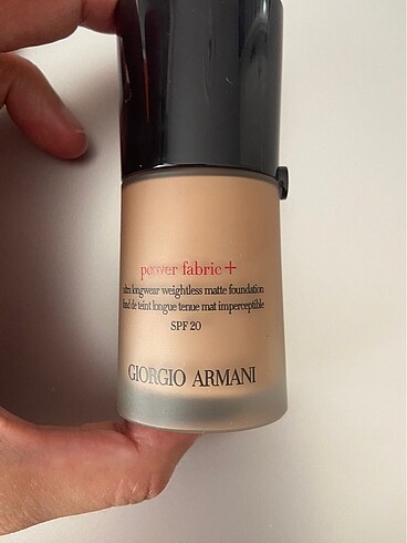 Giorgio Armani Gırorgıo Armanı power fabric+ fondoten