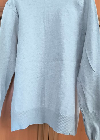 Bej Kadın Uzun Kollu Triko Kazak - Görsel 2