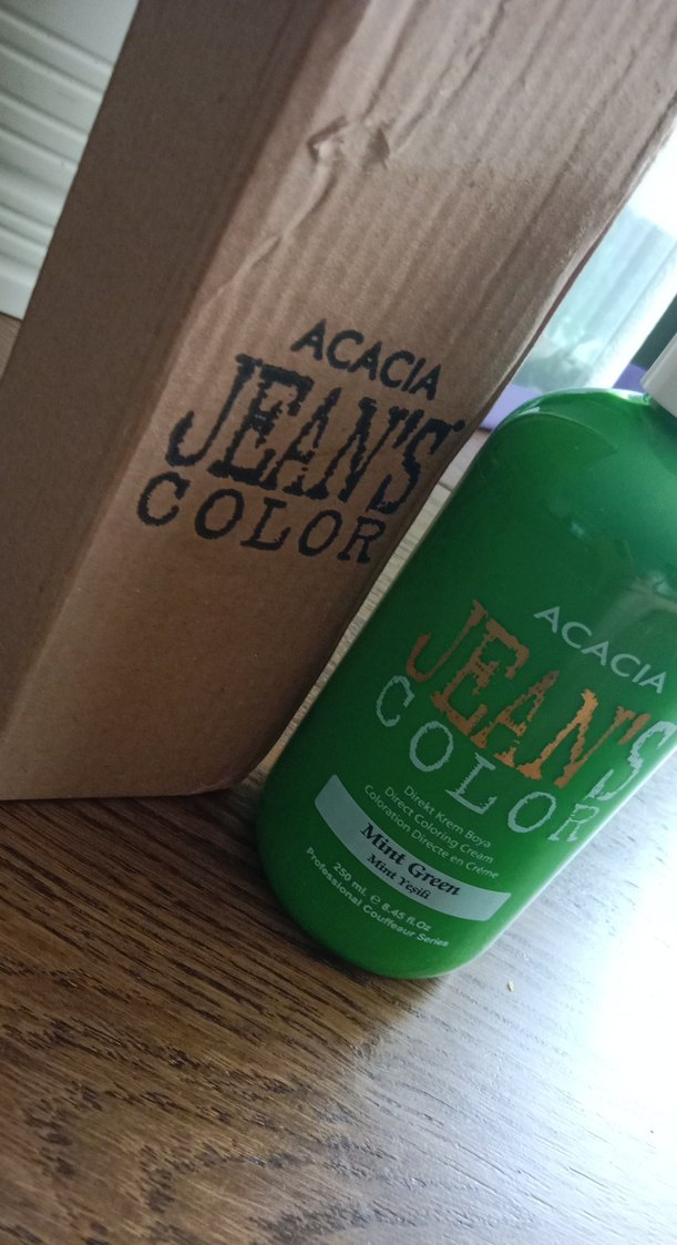 Acacia Jean's Color Saç Boyası -mint Yeşil - Görsel 2