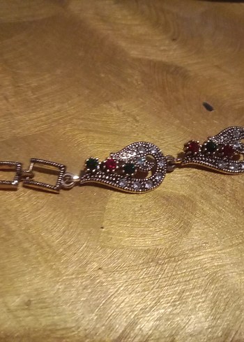 Zincir Detaylı Vintage Bileklik - Görsel 2