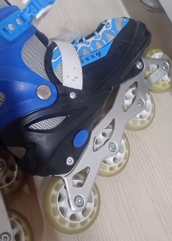 Mavi Biker Desenli Paten - Görsel 3