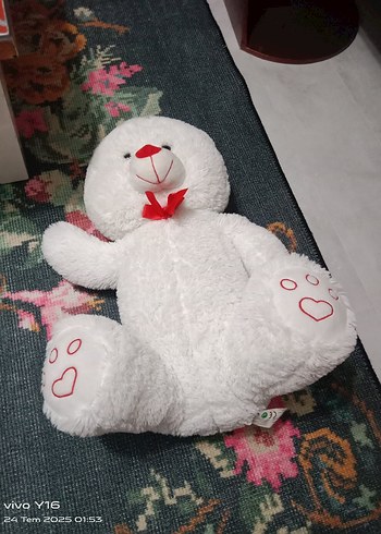 Diğer Beyaz Peluş Oyuncak Ayı