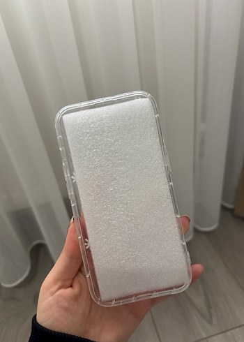 Şeffaf Beyaz Papatya Desenli  İphone 14 Kılıfı - Görsel 2