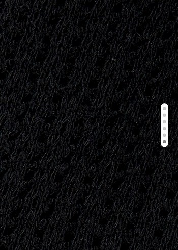 Siyah Fermuarlı V Yaka Mini Sweatshirt - Görsel 5