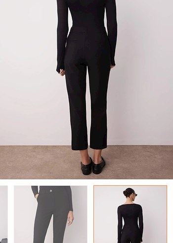 Kadın Siyah Pantolon - Görsel 4
