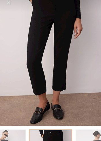 Kadın Siyah Pantolon - Görsel 3