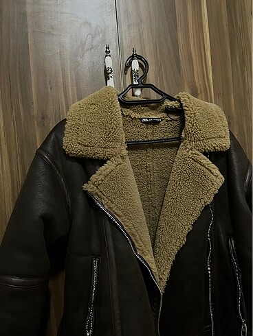 xs Beden kahverengi Renk zara mont