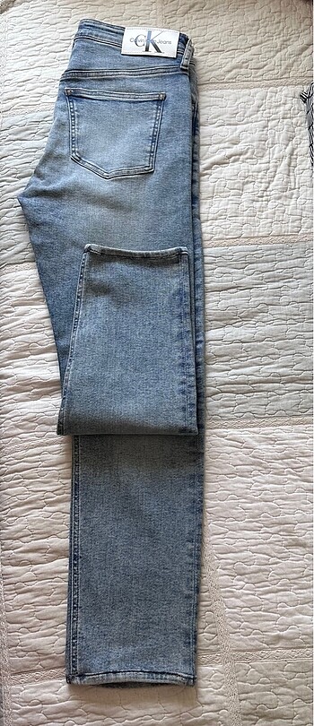 34 Beden mavi Renk Calvin Klein Erkek Jean